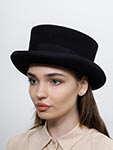 Шляпа STETSON арт. 2998108 TOP HAT WOOLFELT (черный)